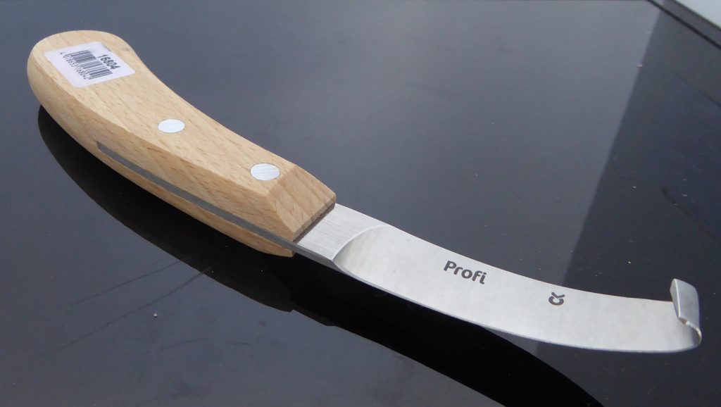 Profi wide blade Left hoof knife