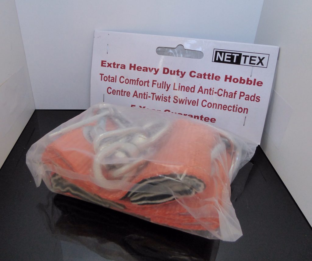 Heavy duty cattle shackles/hobbles