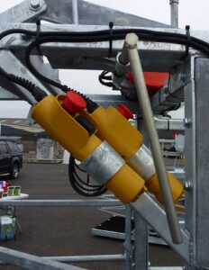 Electric hoof trimming crush detail