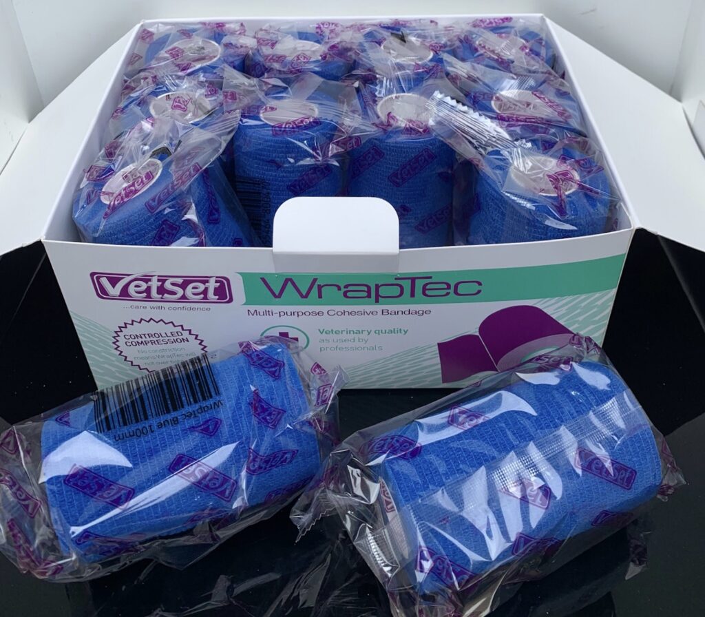 Coflex adhesive bandages 10cm / 4" (Wrap Tec) - Image 3