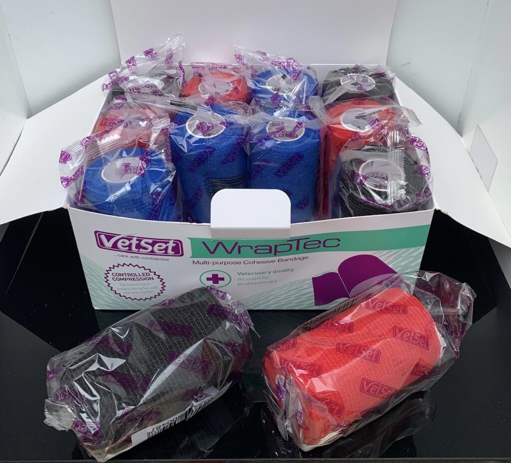 Coflex adhesive bandages 10cm / 4" (Wrap Tec)