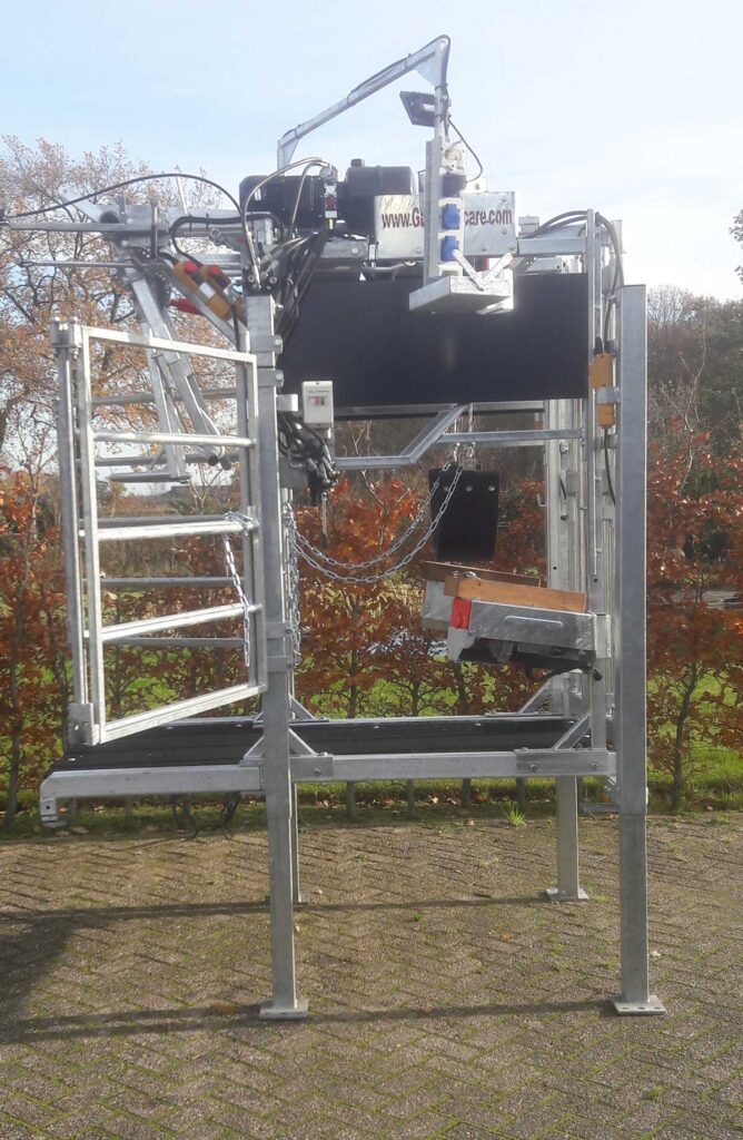 Electric Hydraulic lifting foot trimming crush