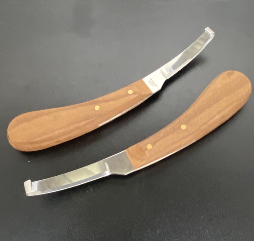 Aesculap danish hard wood knives