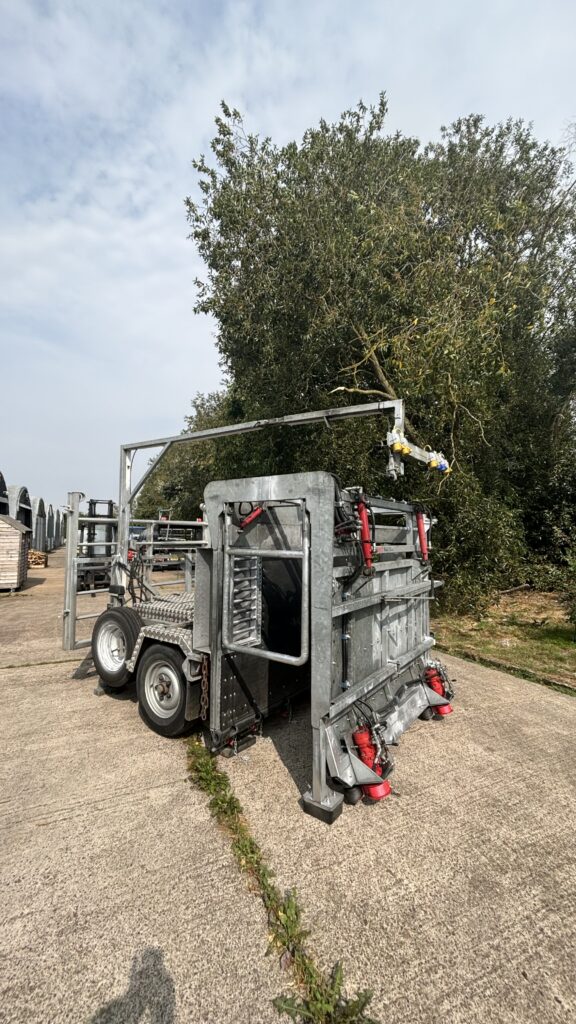 Hydraulic roll over hoof trimming crush - Image 7