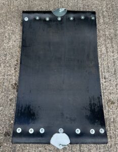 Cattle crush belly strap